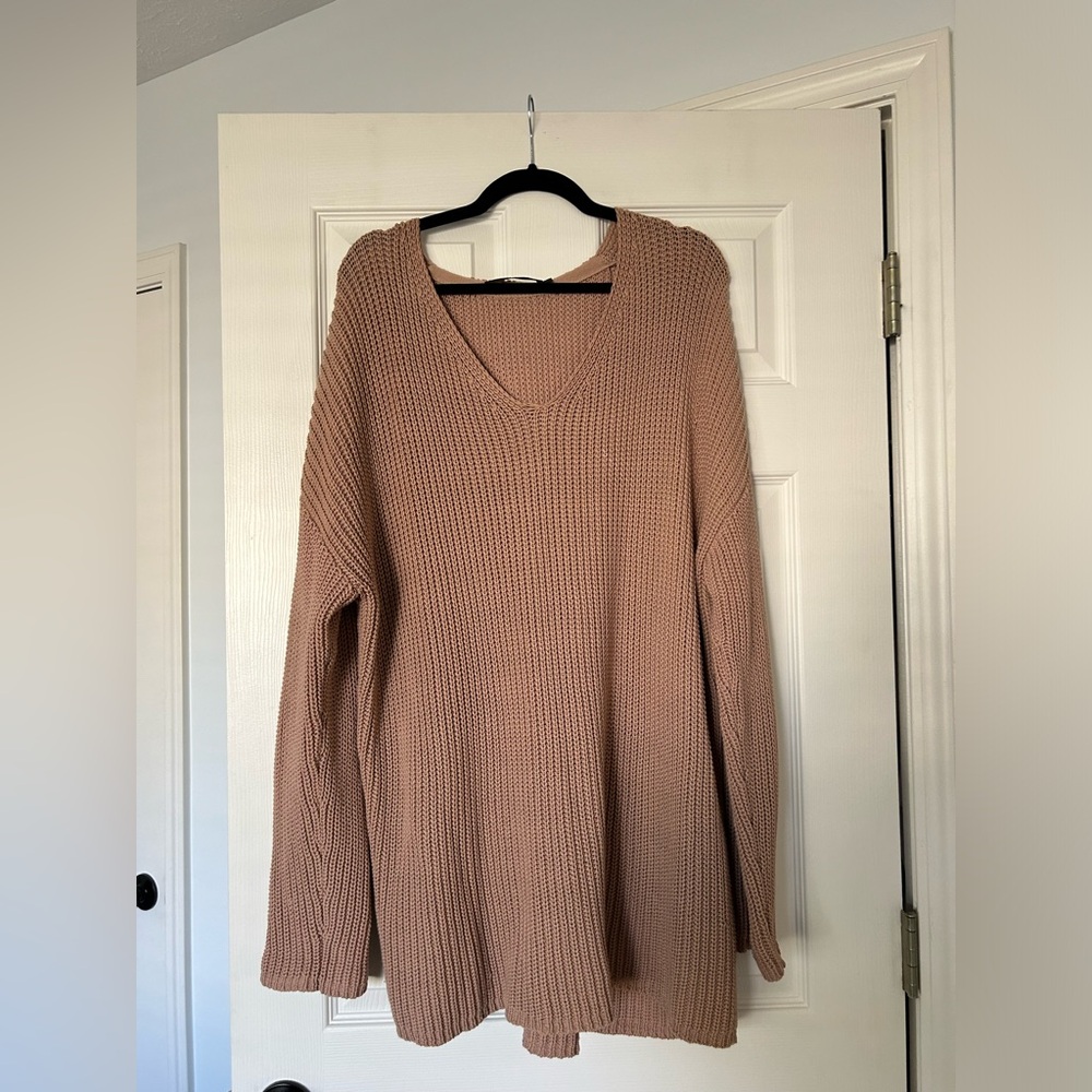 Jenni Kayne Cotton Cabin Sweater; size XL; $175